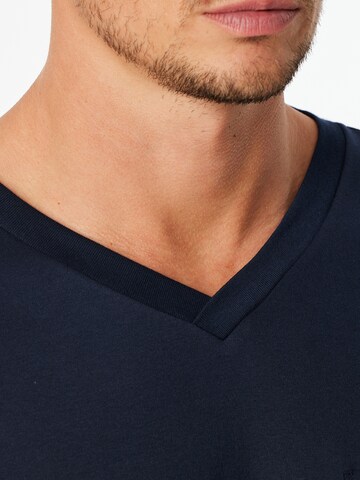 SCHIESSER Pyjama lang ' Fine Interlock ' in Blauw