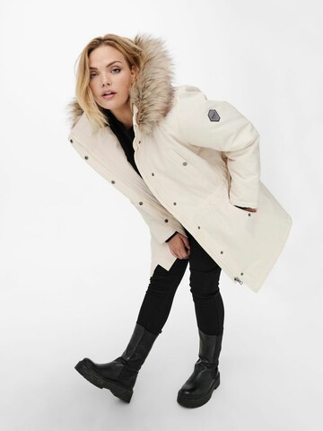 ONLY Carmakoma Winter parka 'Irena' in Beige