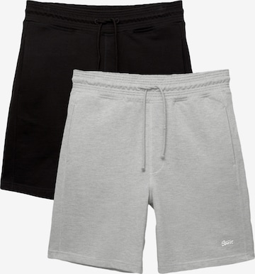 Pull&Bear Loosefit Shorts in Grau: Vorderseite