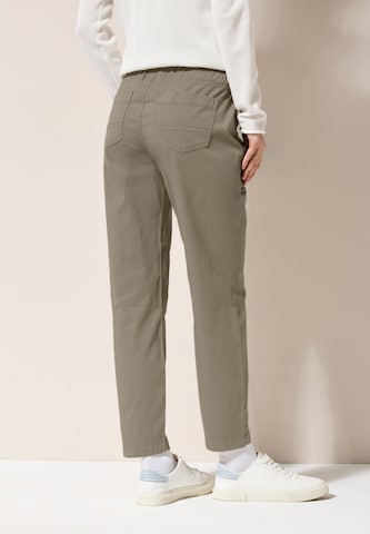 CECIL Slim fit Pants in Grey