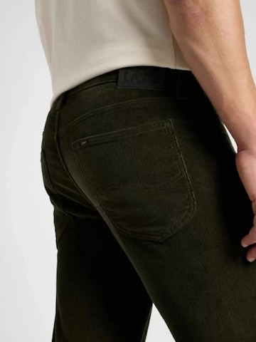 Lee Regular Trousers 'DAREN ZIP FLY BLACK 112365814' in Green