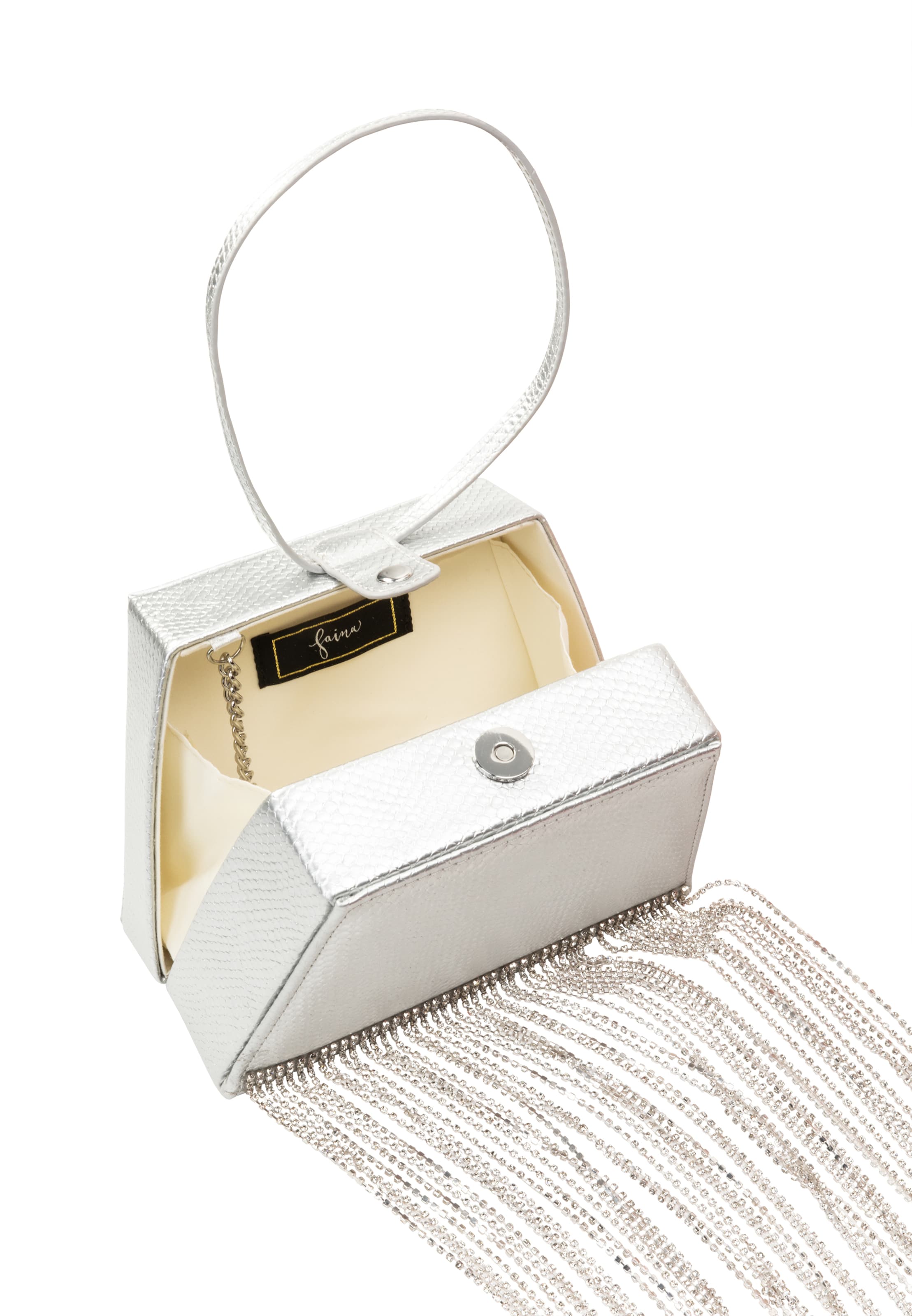 faina Клатч в Серебристый