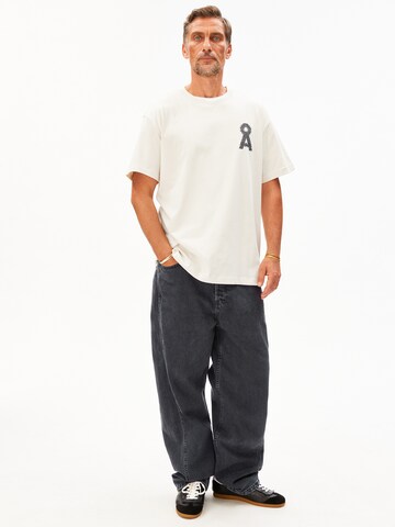 ARMEDANGELS T-Shirt AADRU Å ZICK ZACK in Beige