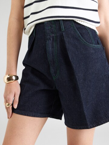 MAX&Co. Wide leg Τζιν πλισέ 'GOLETTA' σε μπλε
