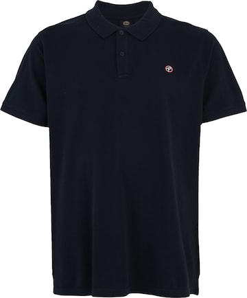 Petrol Industries - Camiseta en azul: frente