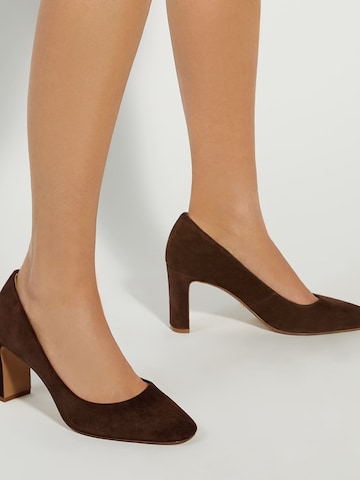 Escarpins 'ARRIVING' Dune LONDON en marron