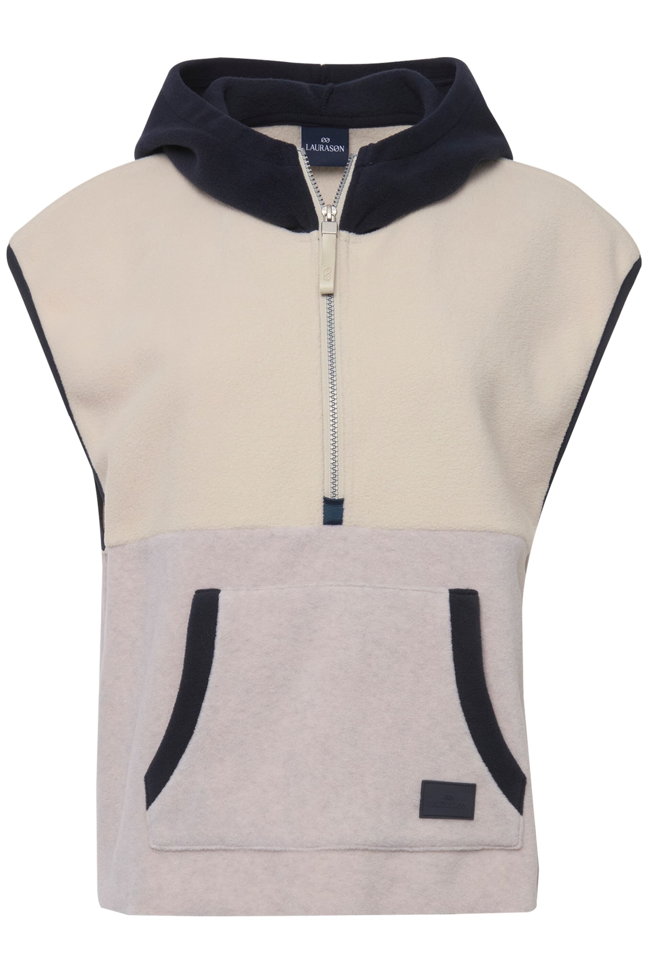 LAURASØN Sweatshirt in Beige: Vorderseite