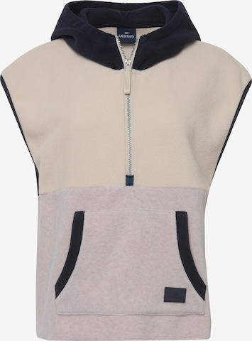 Sweat-shirt LAURASØN en beige : devant