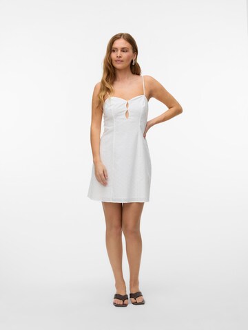 VERO MODA Zomerjurk 'Snkelly' in Wit: voorkant