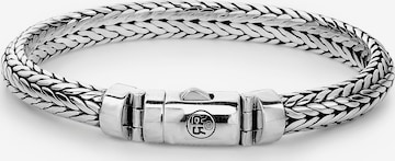 Rebel & Rose Bracelet in Silver: front