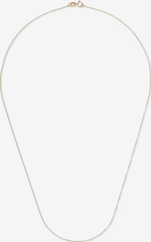 FAVS Necklace in Gold: front