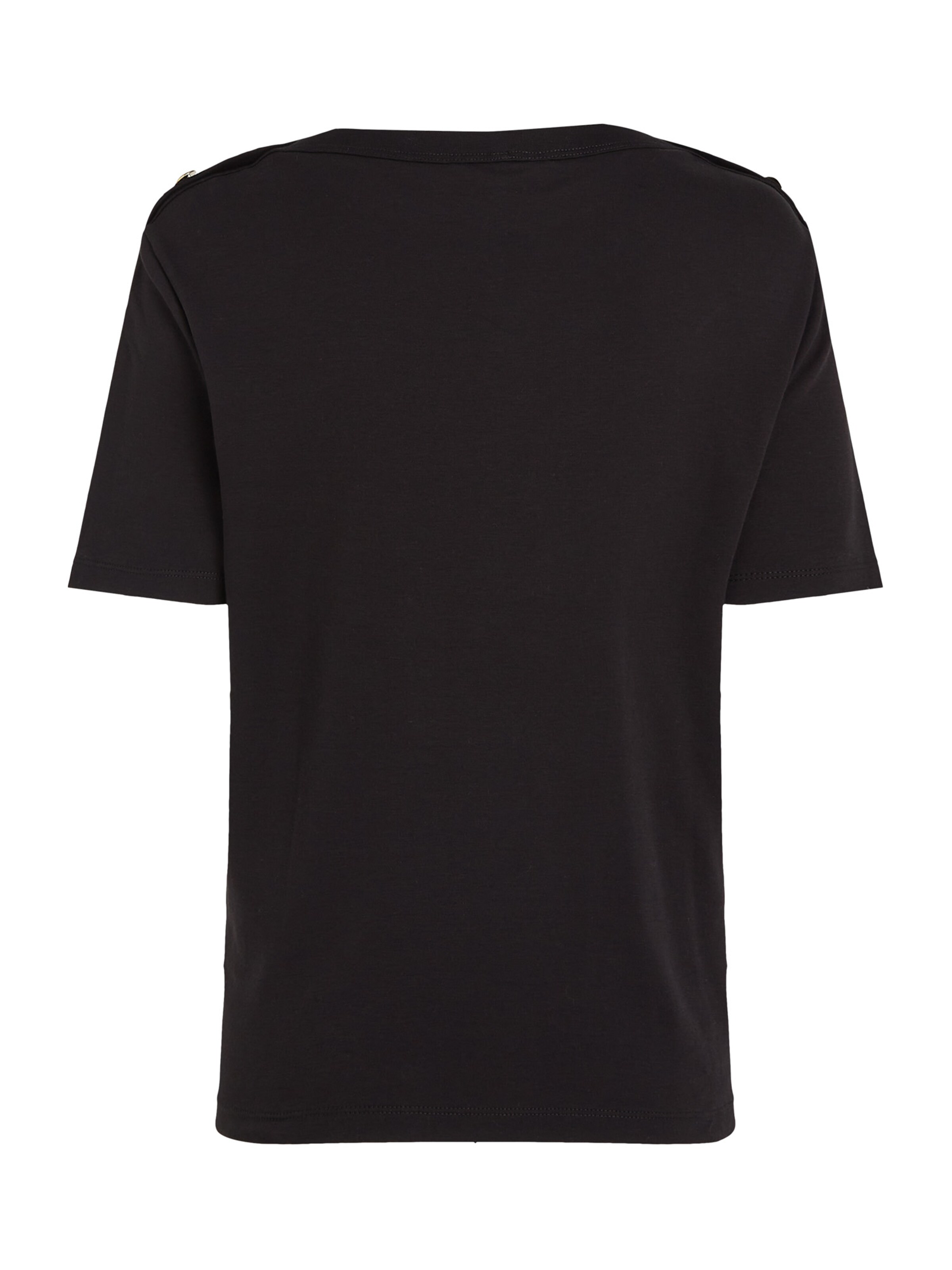 TOMMY HILFIGER Majica | črna barva