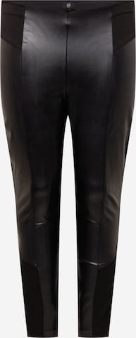 River Island Plus Skinny Leggings - fekete: elől