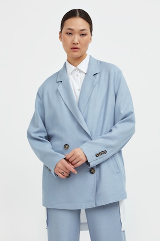 Finn Flare Blazer 'Oversize' in Blau: Vorderseite