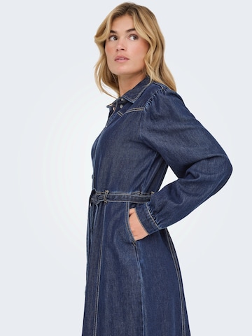 ONLY - Vestido camisero 'ONLJULIE' en azul