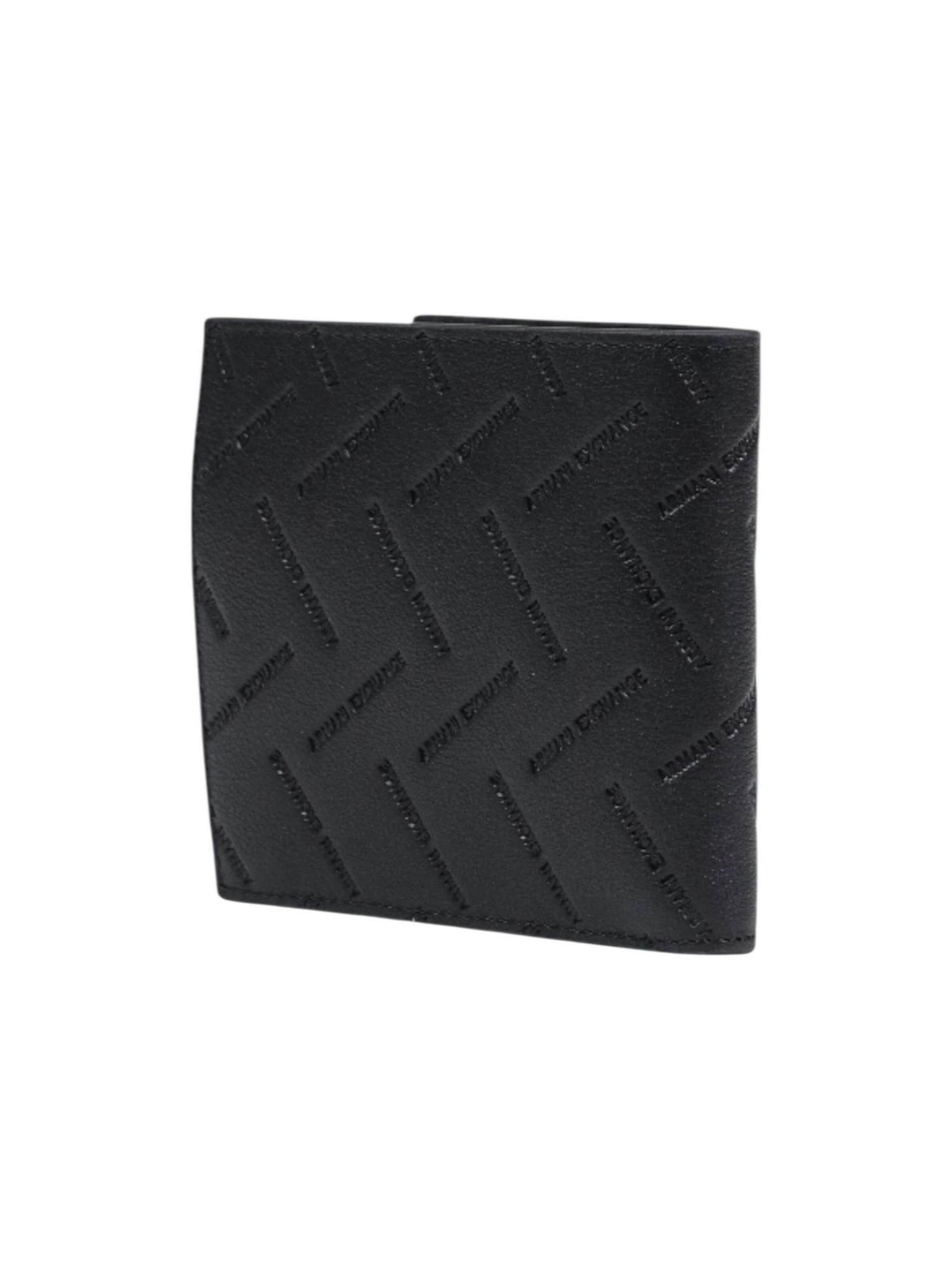 Portamonete 'XM000167 AF27287' di ARMANI EXCHANGE in nero
