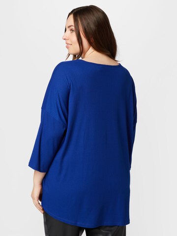 Vero Moda Curve Shirt 'IVY' in Blue