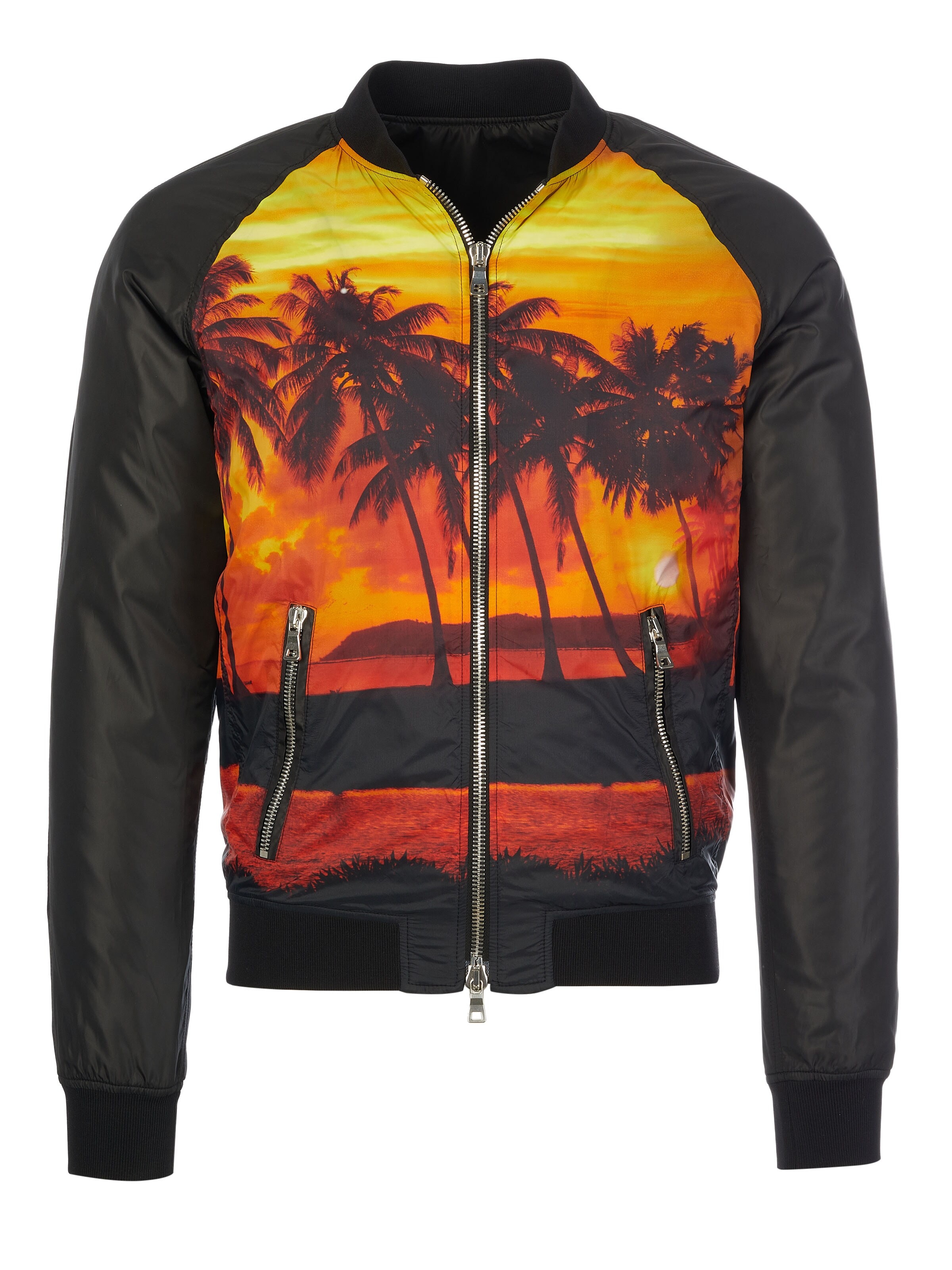 Balmain Übergangsjacke 'Balmain Jacke'‌‌‌‌‌‌‌‌‌ in Schwarz: Vorderseite