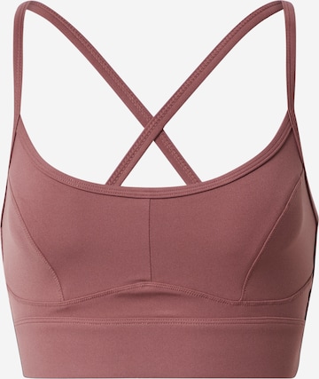 Varley Bustier Sport bh 'Always Irena' in Bruin: voorkant