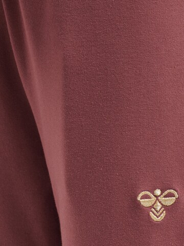 Hummel Tapered Sports trousers 'SIGRID' in Red