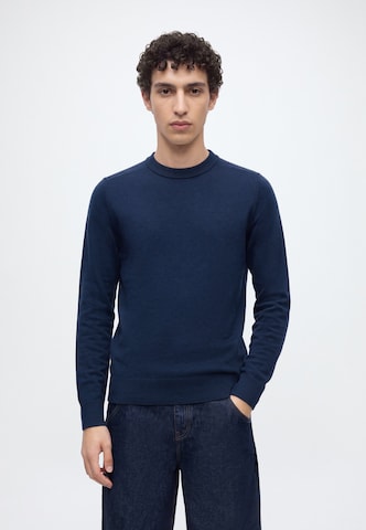 JACK & JONES Trui 'JJEPERFECT' in Blauw: voorkant