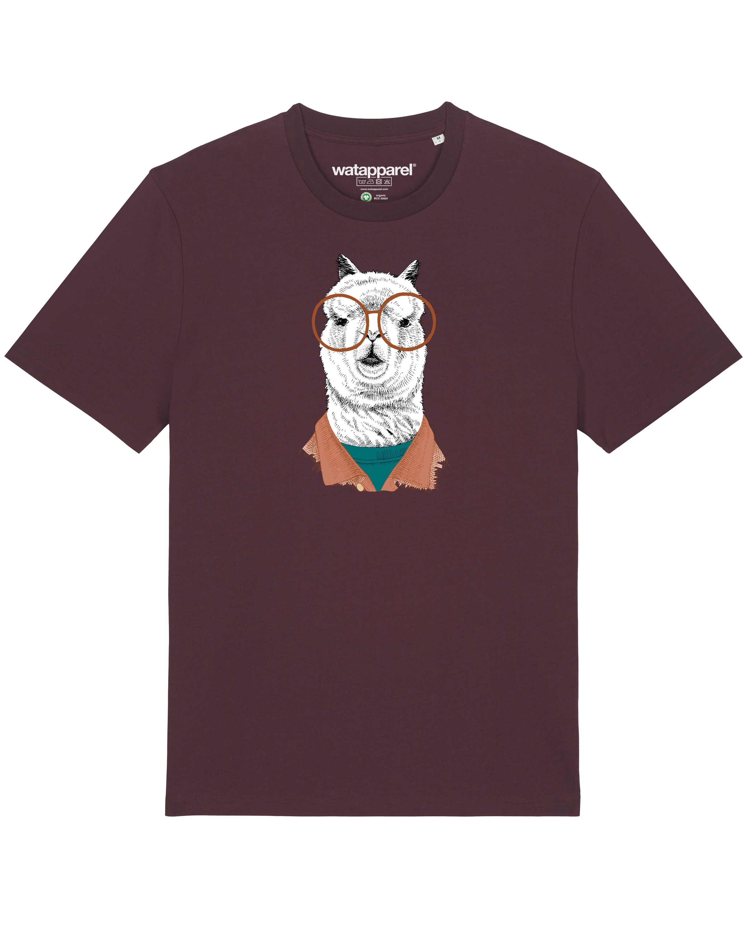 Watapparel Shirt 'Lama' in Red: front