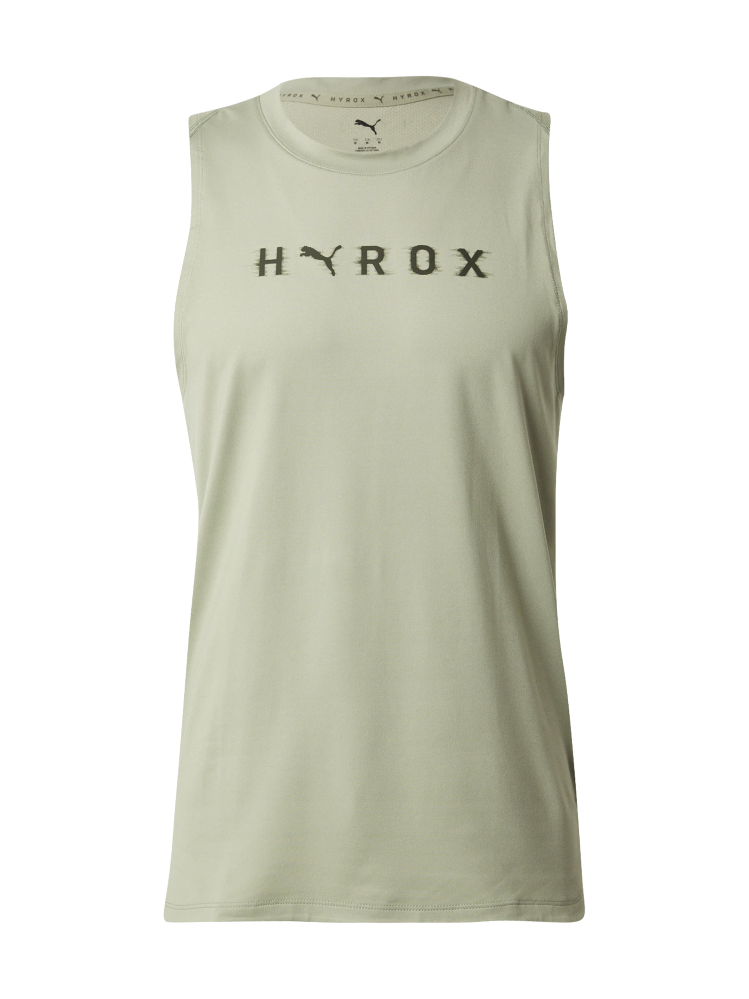 Tricou funcțional 'Puma x Hyrox Cloudspun' de la PUMA pe verde: față