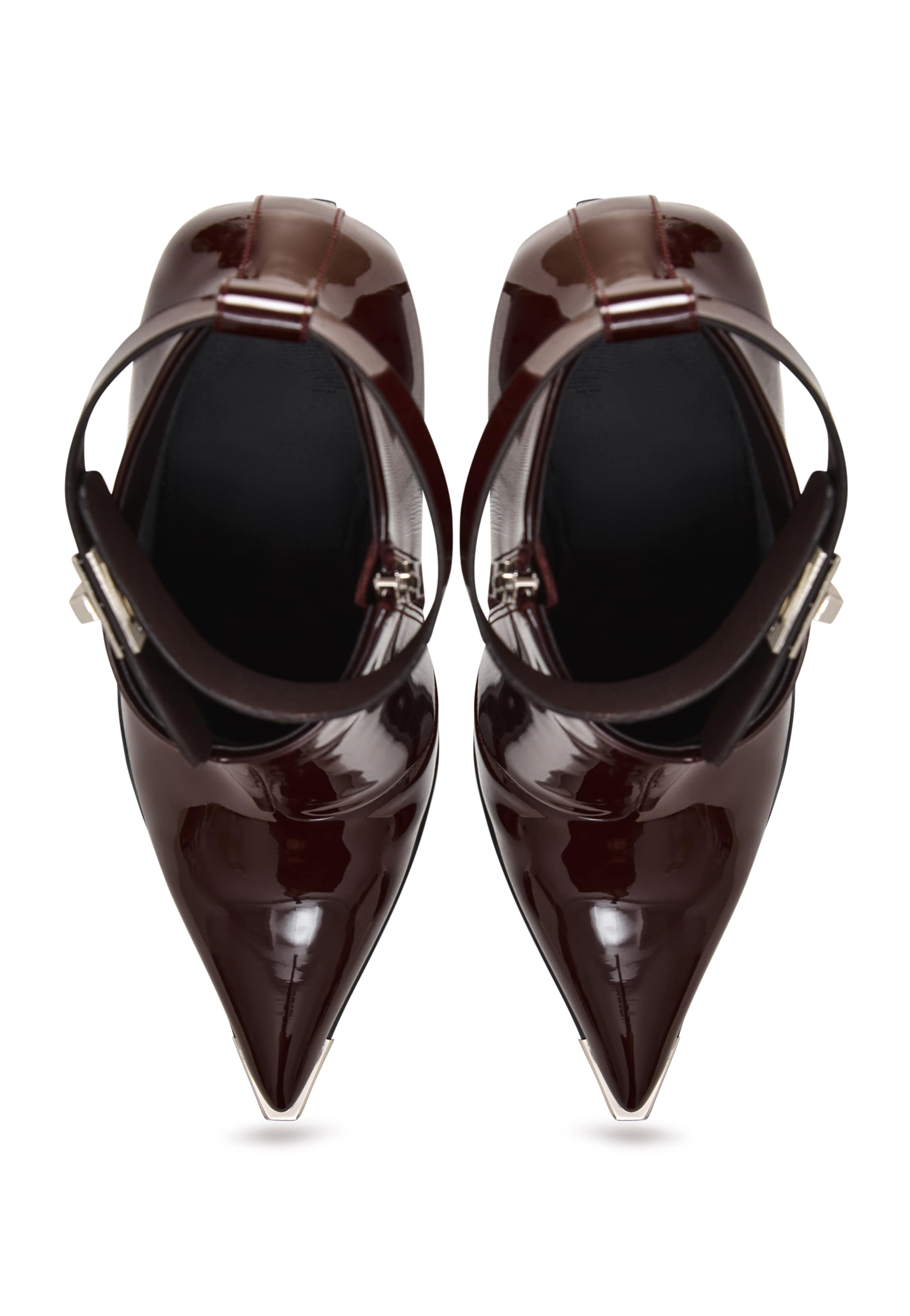 Bottines CESARE GASPARI en rouge