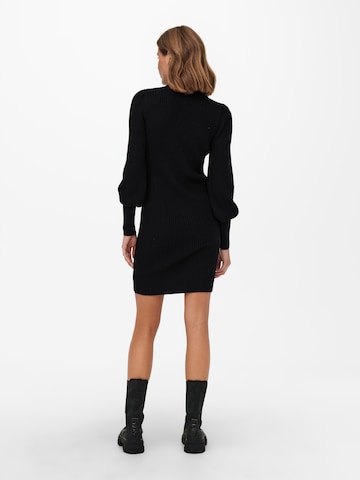 ONLY Knitted dress 'Katia' in Black