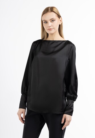 DreiMaster Klassik Blouse in Zwart: voorkant