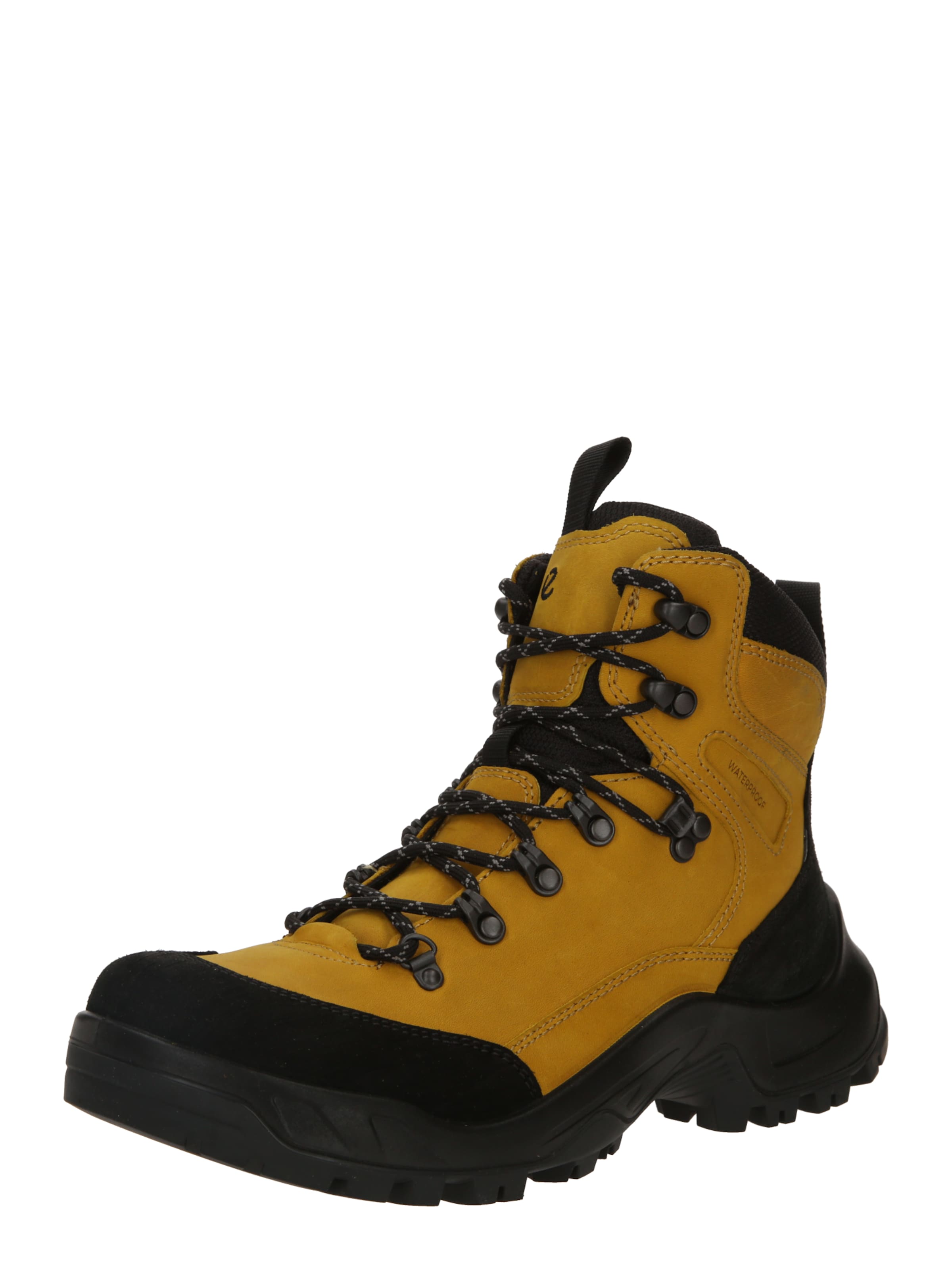 ECCO - Botas com atacadores 'OFFROAD' em amarelo: frente
