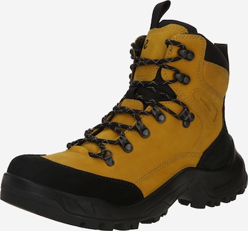 ECCO - Botas con cordones 'OFFROAD' en amarillo: frente