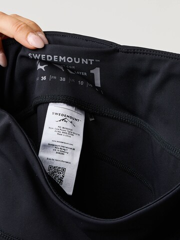 Skinny Pantaloni sportivi 'Core' di SWEDEMOUNT in nero