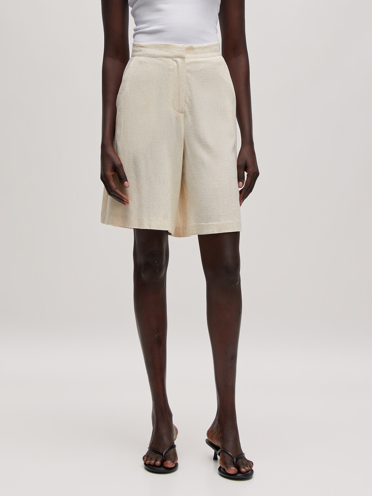 EDITED Broek 'Amy' Beige