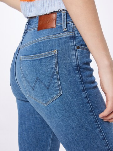 WRANGLER Skinny Jeans i blå