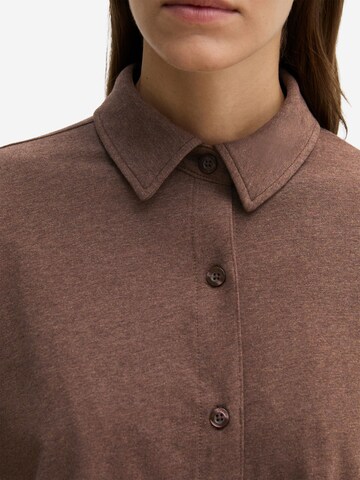 Chemisier ' Loungewear-Styles ' Marc O'Polo en marron