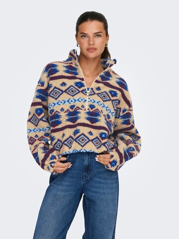 ONLY Sweatshirt 'ONLJANNE' in Mixed colors: front