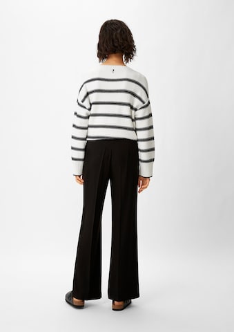 Wide leg Pantaloni di comma casual identity in nero