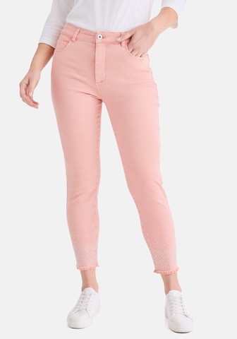 STOOKER WOMEN Skinny Jeans 'Rio' in Pink: Vorderseite