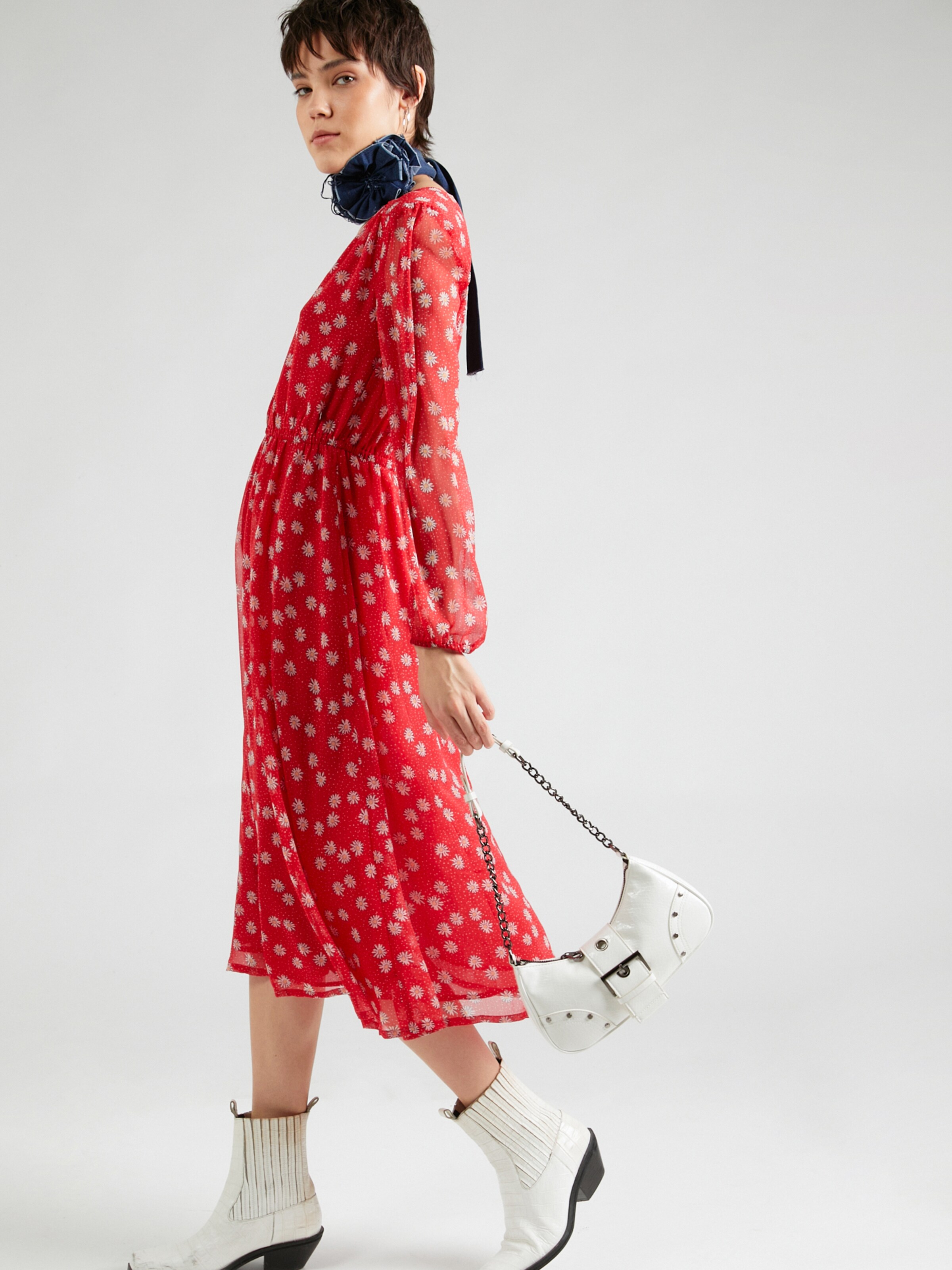 Robe RETA RO Pepe Jeans en Rouge ABOUT YOU