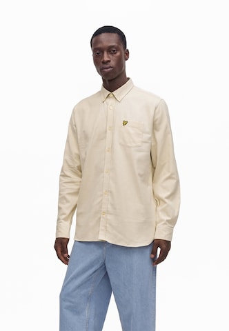 Lyle & Scott Rovný strih Košeľa - Sivá
