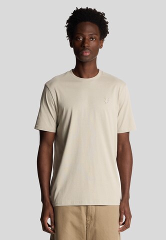 Lyle & Scott Shirt 'Superfine' in Beige: voorkant