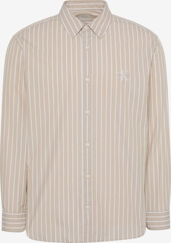 Chemise Calvin Klein Jeans en gris : devant