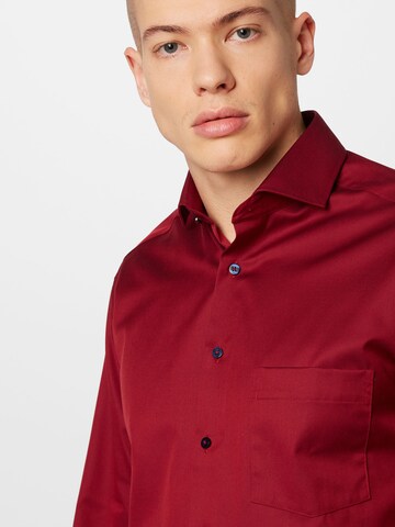 ETERNA Regular fit Business shirt in Red