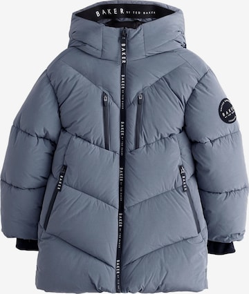 Baker by Ted Baker Pitkä takki värissä sininen: etupuoli