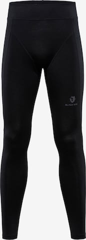 BLACKYAK Skinny Pants 'Gurla' in Black: front