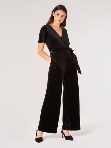 Apricot Jumpsuit ' ' in Black: front
