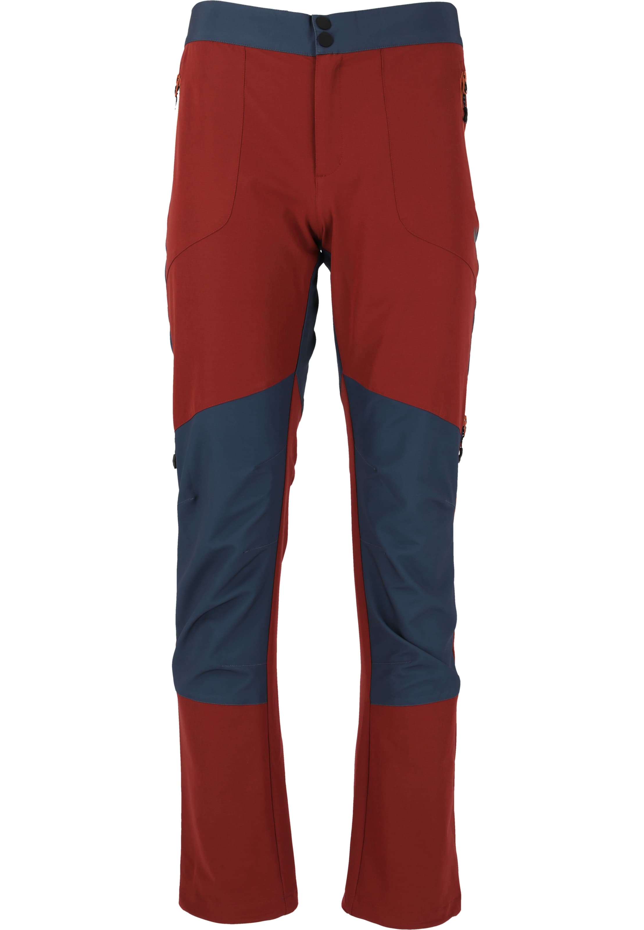 Whistler Regular Outdoorhose 'Saldon' in Rot: Vorderseite