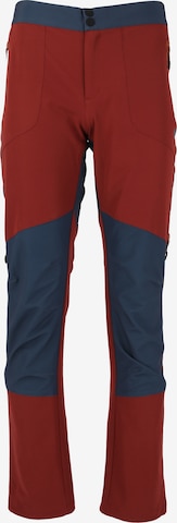 Whistler Regular Outdoor Pants 'Saldon' in Grey: front