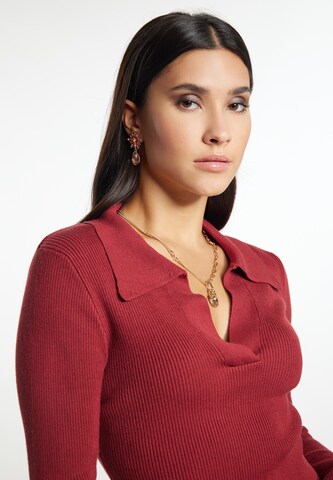 faina Pullover 'Dulcey' in Rot